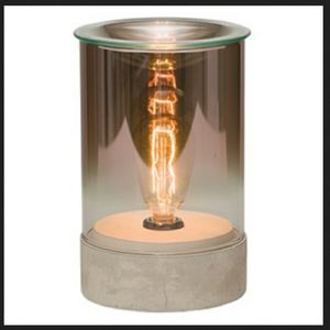 Scentsy Parlor wax warmer shade, base, bulb & wax